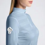 Гольф жіночий CT Perforated Jersey від Cavalleria Toscana - Зображення 3