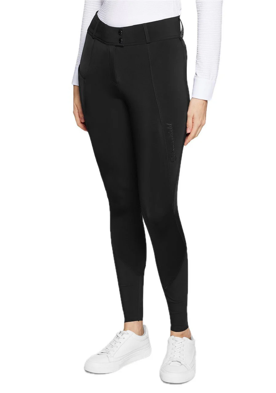 3e0c3421a02b11f09fab000c290f8e81_7c8bb4e6a03b11f09fab000c290f8e81 Бриджі жіночі утеплені з колінною силіконовою леєю Tamara Winter FW25 від Samshield - Зображення 1