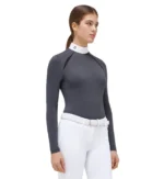 Поло турнірне жіноче з довгим рукавом Tech Piquet Jersy від Cavalleria Toscana - Зображення 3