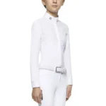 Сорочка турнірна для дівчинки з довгим рукавом Phase-Out від Cavalleria Toscana - Зображення 2