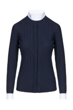 Сорочка турнірна жіноча з довгим рукавом Embossed від Cavalleria Toscana - Зображення 2