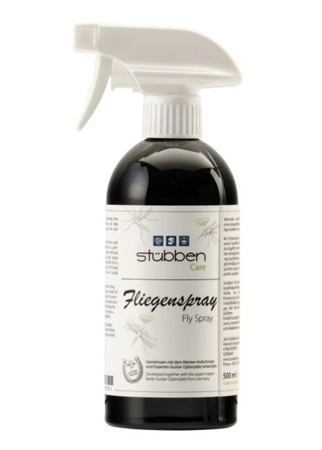 7ea8a8bbfcac11ee9fa2000c290f8e77_ac7ada6cfcac11ee9fa2000c290f8e77 Репелент-спрей Fly від Stubben, 500 мл - Зображення 1