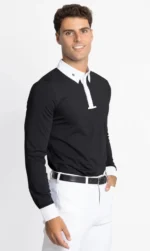 Поло турнірне чоловіче з довгим рукавом Active від Maximilian Equestrian - Зображення 2