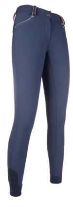 Бриджі дитячі для дівчинки з повною силіконовою леєю Black and White від HKM - Зображення 2