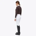 Сорочка турнірна жіноча Mini Orbit Flock Printed від Cavalleria Toscana - Зображення 3