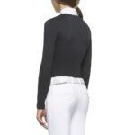 Поло турнірне для дівчинки з довгим рукавом Multi-Logo від Cavalleria Toscana