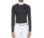 Поло турнірне для дівчинки з довгим рукавом Multi-Logo від Cavalleria Toscana - Зображення 5