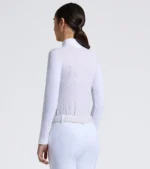 Поло турнірне для дівчинки з довгим рукавом CT Jaquard Jersey від Cavalleria Toscana - Зображення 2