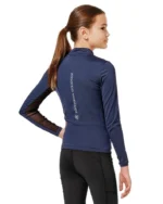 Лонгслів дитячий для дівчинки Air Breeze Young Rider від Equestrian Stockholm - Зображення 2